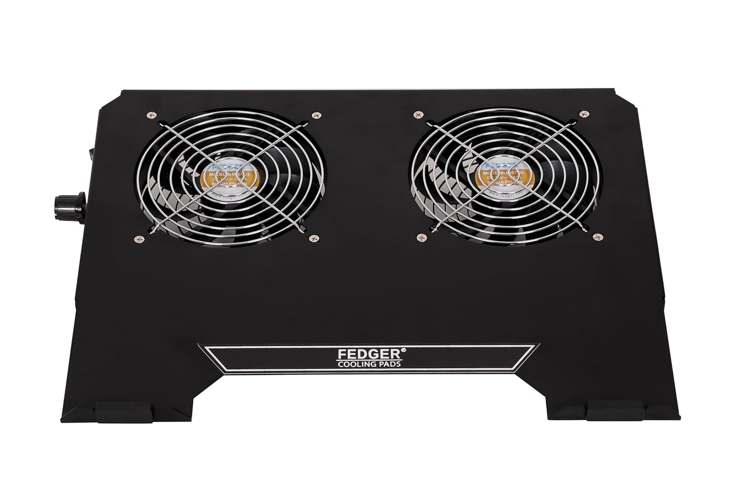 2-Fan Black MS Cooling Pad